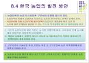 한국의 농업과 향후 발전방안.PPT자료 15페이지