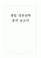 [창업]창업성공전략에 대한 분석 보고서 1페이지