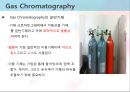 [A+] 기체크로마토그래피(Gas Chromatography) 조사보고서, 크로마토그래피 용어, 이동상, 정지상, 기체 크로마토그래피의 원리구성기기운반기체 불꽃이온화열전도도전자포획불꽃광도법 검출기.ppt 8페이지