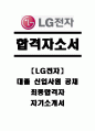 [합격자소서] LG전자 대졸 신입사원 공채 최종합격자 자기소개서 유출  LG전자 채용  LG전자 합격방법 1페이지