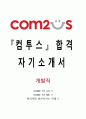 [컴투스(com2us)-개발직] 합격 자기소개서 1페이지