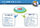 ABB 조직 (ABB 배경, 연혁, 구조, 문제점, 해결 방안).PPT자료 17페이지