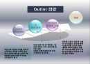 아울렛 (Outlet)  (종류, 특성, 성장요인분석, 현장조사, 유통전략, 문제점 및 발전방향).PPT자료 23페이지