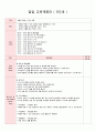 동작교육 어린이집 일일교육계획안 1페이지