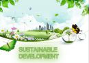 sustainable  development (지속가능개발 의미, 해외의 친환경도시, 옥상녹화).PPT자료 1페이지