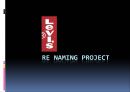 Levi\'s Re naming project - 리바이스 리네이밍 프로젝트,리네이밍,뉴네이밍,브랜드리네이밍,리네이밍사례.PPT자료 1페이지