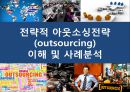 전략적 아웃소싱전략 (outsourcing) 이해 및 사례분석.PPT자료 1페이지