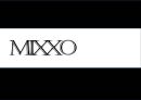 MIXXO_브랜드,패션마케팅,브랜드마케팅,서비스마케팅,글로벌경영,사례분석,swot,stp,4p.PPT자료 1페이지