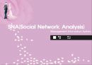 SNA(Social Network Analysis) Management Information System (SNT,SNA,SNA동향,SNS와SNA,Social Network Theory,Social Network Analysis).PPT자료 13페이지