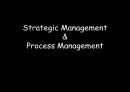 Strategic Management & Process Management - TQM,MBO,ABM,BSC,PI,6시그마,Strategic Management,전략경영,Process Management,공정관리.PPT자료 1페이지