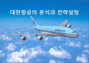 대한항공의 분석과 전략설정 - 한국 항공산업의 역사,한성항공, 제주항공, 진에어, 에어부산,저가항공사.ppt 1페이지