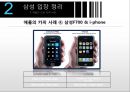 SAMSUNG GALAXY vs APPLE iPHONE (삼성갤럭시vs애플아이폰,삼성갤럭시마케팅전략,애플아이폰마케팅전략,삼성의위기극복).ppt 25페이지