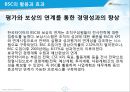 성과관리와 성과평가,BSC구축사례,BSC정의및개념,한국타이어BSC,후지쓰BSC,이랜드BSC 34페이지