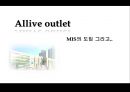 Allive outlet MIS의 도입 그리고.. (올리브아울렛,올리브아울렛마케팅,올리브아울렛재고관리시스템,재고관리시스템,재고관리시스템사례,재고관리사례).PPT자료 1페이지