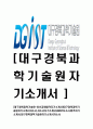 [대구경북과학기술원-최신공채합격자기소개서]대구경북과학기술원자기소개서자소서,자소서자기소개서,DGIST자소서,합격자기소개서,대구경북과학기술원자기소개서자소서 1페이지