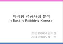 마케팅 성공사례분석 - 베스킨라빈스31 Baskin Robbins Korea.ppt 1페이지