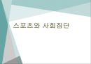 [스포츠와 사회집단] 집단의 개념,특성,집단의형성,응집성,경쟁심리 등 1페이지