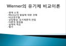 Werner의 유기체 비교이론 1페이지