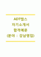 [ADT캡스 자기소개서] ADT캡스(영업사원)자소서,ADT캡스영업직자기소개서,ADT캡스영업직자소서,ADT캡스합격자기소개서자소서,ADT캡스면접질문기출문제 1페이지