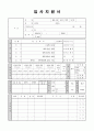 최신 깔끔 입사지원서 양식, 입사지원서, 이력서 양식, 이력서 1페이지