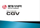 CGV VS 롯데시네마(Lotte Cinema) 마케팅 SWOT,STP,4P전략 비교분석.pptx 1페이지