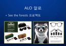 [ALO] 패션안경의 블루오션을 개척한 ALO 알로의 리포지셔닝 전략 - 아트마케팅을 중심으로...ppt 18페이지