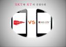SKT(SK텔레콤 SK Telecom) vs KT 기업 경쟁전략 비교분석과 마케팅전략 비교분석 PPT자료 1페이지