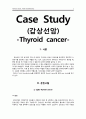 [성인간호학][Thyroid cancer][갑상선암][thyroidectomy] 수술실 케이스 스터디(Case Study), 문헌고찰 1페이지