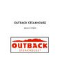 아웃백(Outback Steakhouse) 성공사례분석과 마케팅전략분석 및  광고전략분석과 문제점과 해결방안제안 1페이지