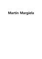 [패션][현대 패션의 이해] 패션디자이너 - 마틴 마르지엘라 Martin Margiela 1페이지