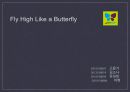 진에어 (JinAir) Fly High Like a Butterfly (lcc, swot분석, 시장조사, 경쟁사, 시장환경, 대안, 마케팅 믹스, 오버롤).ppt 1페이지