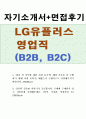 LG유플러스자기소개서 합격자기소개서+면접 LG유플러스자소서 LG유플러스영업전문직무자소서(LG U+) 영업직 자기소개서+면접후기, 엘지유플러스 합격 자소서, LG유플러스자기소개서 항목 지원동기 1페이지