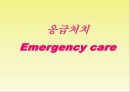 응급처치, Emergency care 파워포인트 PPT 프레젠테이션 - BLS sequence 1페이지