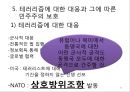 테러리즘의 발생과 대응 (테러리즘의 정의·배경·목적, 전략과 자금조달, 종류와 사례, 비용, 대응과 그에 따른 민주주의 보호).PPT자료 27페이지