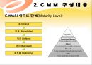 CMM에 대한 이해와 구성내용, 국내도입 사례 분석 및 도입효과 분석.PPT자료 5페이지