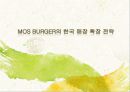 모스버거(MOS BURGER)의 한국 매장 확장 전략 - mosburger 모스버거 기업분석과 모스버거 한국시장진출 마케팅전략분석.PPT자료 1페이지