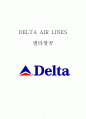 델타항공(Delta Air Lines) 경영분석 및 델타항공 위기극복전략 사례분석과 마케팅전략분석 및 델타항공 향후비전분석 1페이지