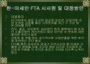 한-아세안 FTA 추진배경, 과정, 주요내용, 문제점, 사시섬, 대응방안 PPT 18페이지