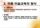 [아동미술] 아동미술의 실제 (아동미술교육의 실제, 원리, 형성, 특성, 방법).PPT자료 17페이지