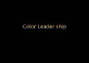 [리더쉽] 컬러리더십(Color Leader ship) 대통령리더쉽,글로벌리더,싸이,브랜드마케팅,서비스마케팅,글로벌경영,사례분석,swot.PPT자료 1페이지