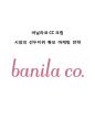 바닐라코(banila co) CC크림 시장선두지위 확보위한 마케팅조사 및 전략제안 1페이지
