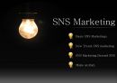 [SNS Marketing]SNS마케팅 성공사례,브랜드마케팅,서비스마케팅,글로벌경영,사례분석,swot,stp,4p 1페이지