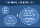 국내 재보험 시장-재보험 시장의 변화,세계 재보험 시장,해외 재보험 업계의 동향,재보험사의 활성화  방안 17페이지