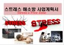 스트레스 해소방 사업계획서_사업계획서 1페이지