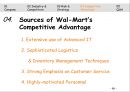 (영어,영문) Global Management of Wal-Mart(월마트의 글로벌 경영) (월마트 분석, SWOT 분석, 5 Forces, 리스크 및 전략, 경쟁 우위).pptx 30페이지