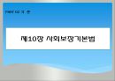 한국사회복지법제의형성과발전, 사회보장기본법(사회복지법제론, 남기민저, 공동체) 발표용, PPT, 파워포인트 - 사회보장 통계, 한국사회복지법제 18페이지