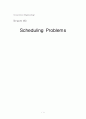 Scheduling Problems 동시공학 과제 (Johnson`s Algorithm, Jackson`s Modification of Johnson`s Algorithm, Three-Machines Flow Shop Scheduling, A Single Machine Scheduling with Changeover Cost) 1페이지