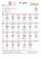 [어린이집 월간 식단표 구성](2014년) 2월 1~2세 영아 일반식 식단표, 식단 안내, 이달의 신메뉴 레시피 1페이지