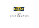 이케아 IKEA의 한국시장진출 전략제안및 이케아의 글로벌전략 사례분석 레포트 1페이지