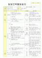 2013학년도 평가인증 통과한 만2세 3월 어린이집이 좋아요 보육일지(보육실습일지) 41페이지